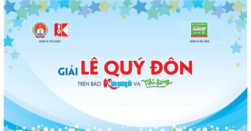 Ban tổ chức Giải Lê Quý Đôn công bố danh sách các trường được khen thưởng đợt 1 năm học 2023 - 2024.