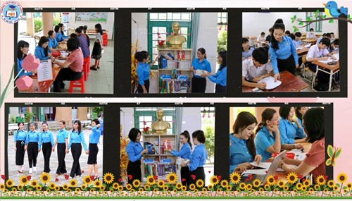 Công đoàn trường THCS Ngô Chí Quốc tham gia cuộc thi ảnh  Nét đẹp công đoàn 