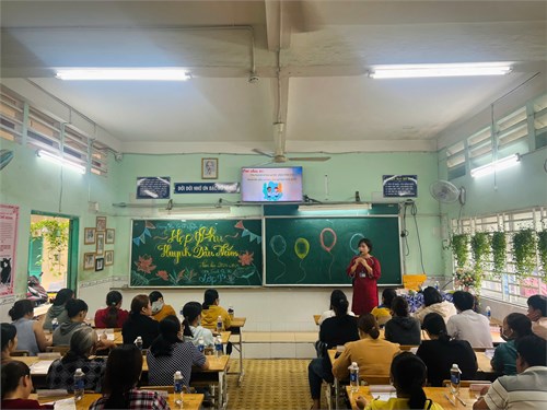 Đại hội cha mẹ học sinh ở các lớp năm học 2024 - 2025