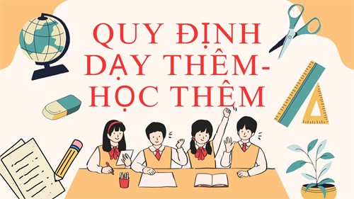 Trường thcs nguyễn huệ triển khai thông tư số 29 về quy định dạy thêm _học thêm