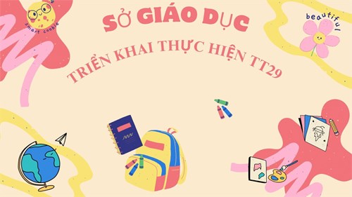 Sở giáo dục triển khai thực thiện tt 29 về dạy thêm - học thêm