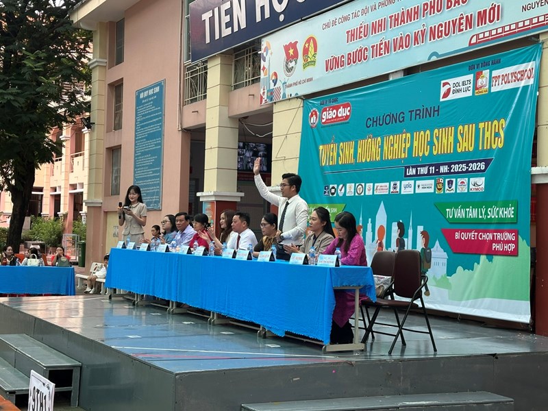 Chương trình tuyển sinh, hướng nghiệp học sinh sau thcs