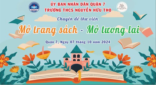 Tuần lễ đọc sách năm học 2024 - 2025 với chủ đề : Mở trang sách - Mở tương lai