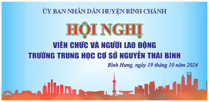 Hội nghị Viên chức và Người lao động Trường THCS Nguyễn Thái Bình