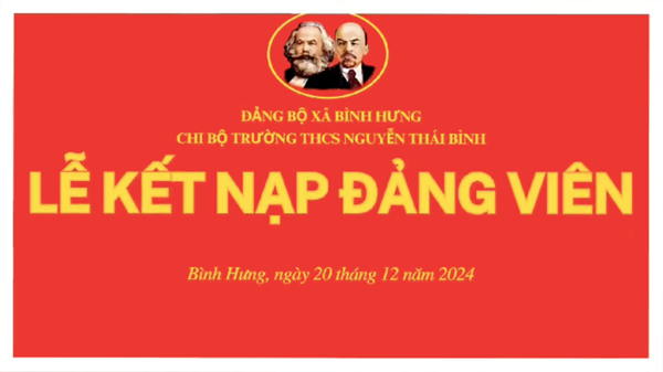 Lễ kết đảng viên mới