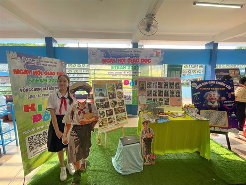 [THCS Phan Bội Châu] Ngày hội Giáo dục STEM quận Tân Phú năm học 2024 - 2025