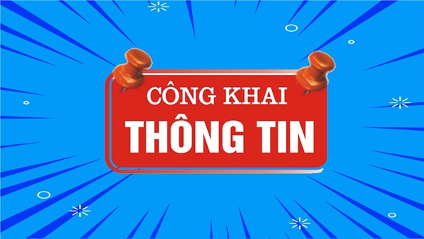 Công khai dự toán thu - chi ngân sách nhà nước năm 2025