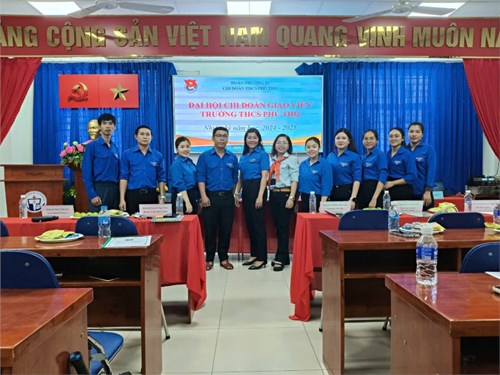 Đại hội chi Đoàn Giáo viên trường THCS Phú Thọ nhiệm kì 2024 - 2025