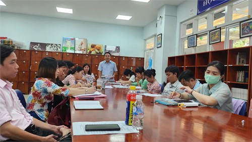 Chi Bộ Trường THCS Phú Thọ Tổ Chức Kiểm Điểm, Đánh Giá, Xếp Loại Chất Lượng Đảng Viên Và Tập Thể Năm 2024