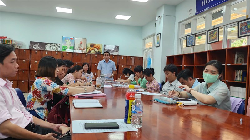 Chi Bộ Trường THCS Phú Thọ Tổ Chức Kiểm Điểm, Đánh Giá, Xếp Loại Chất Lượng Đảng Viên Và Tập Thể Năm 2024