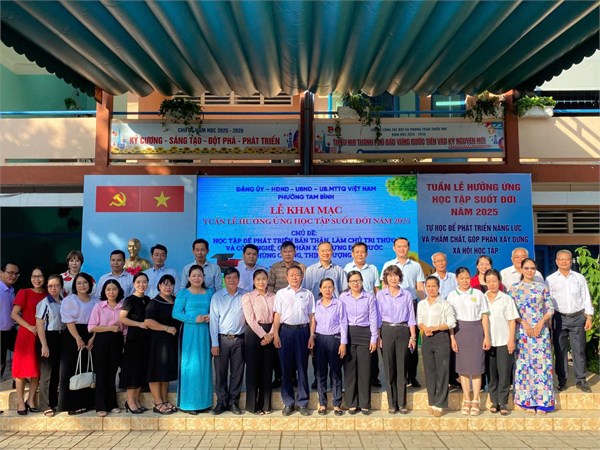 Lễ khai mạc tuần lễ hưởng ứng học tập suốt đời năm 2025