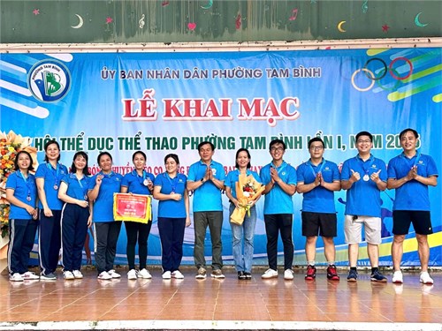 Đại hội Thể dục thể thao phường Tam Bình 
Lần thứ I năm 2025