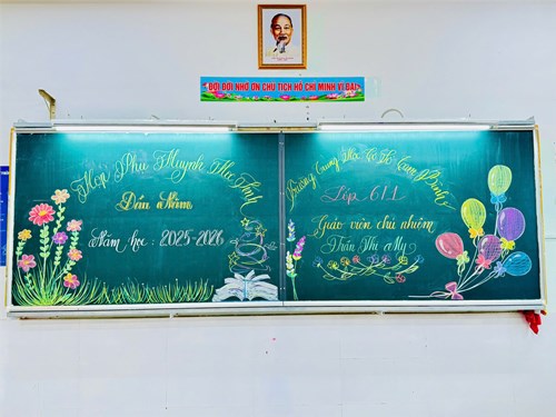 Họp phụ huynh học sinh đầu năm học 2025-2026