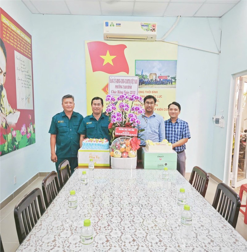 Chúc mừng ngày thành lập quân đội nhân dân việt nam 22/12