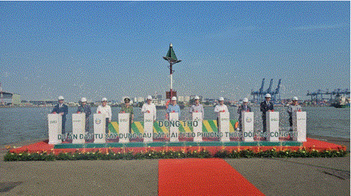 Động thổ cầu Cát Lái và Long Hưng, kết nối Đồng Nai với TP.HCM