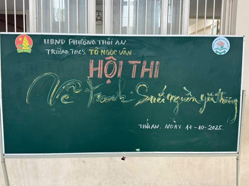Hội thi vẽ tranh Suối nguồn yêu thương