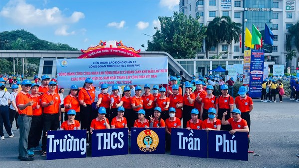 Đi bộ đồng hành với chủ đề “Đồng hành cùng đoàn viên, công đoàn có hoàn cảnh khó khăn” lần thứ IV năm 2024