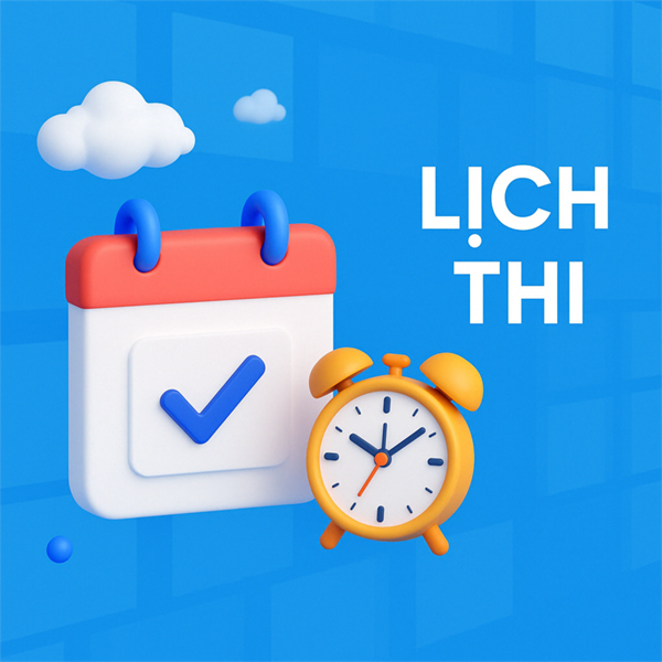 Lịch kiểm tra học kỳ I – Năm học 2025–2026