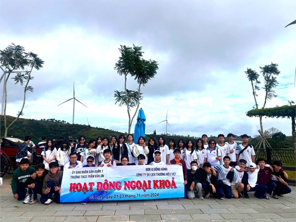 Khám phá Đà Lạt – Hành trình trải nghiệm và kết nối của học sinh khối 8 trường THCS Trần Văn Ơn