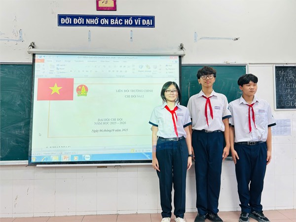 Đại hội Chi đội nhiệm kỳ 2025 – 2026