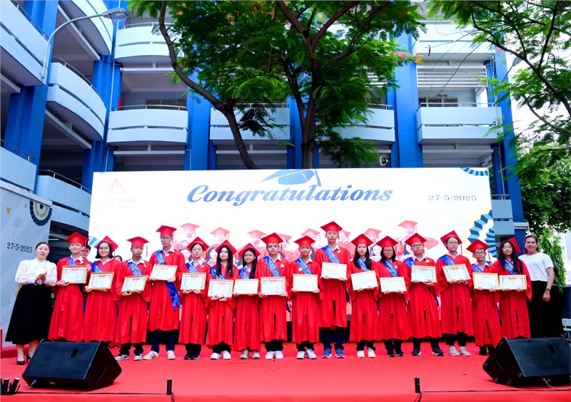 Thư cảm ơn của trường Phổ thông Năng khiếu, ĐHQG - HCM năm học 2025 - 2026