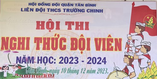 Hội thi Nghi thức Đội viên  năm học 2023 - 2024