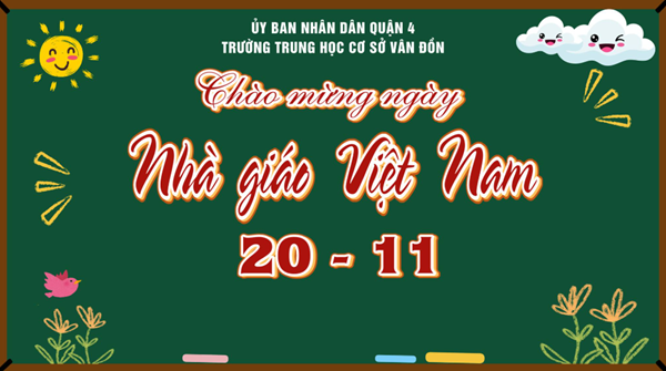 Chào mừng ngày Nhà giáo Việt Nam