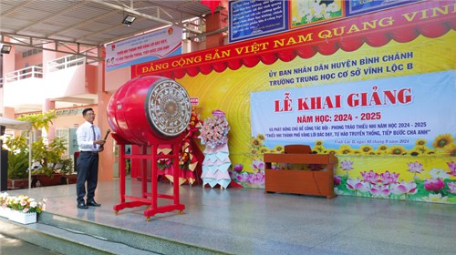 Lễ Khai giảng năm học 2024-2025 của Trường THCS Vĩnh Lộc B