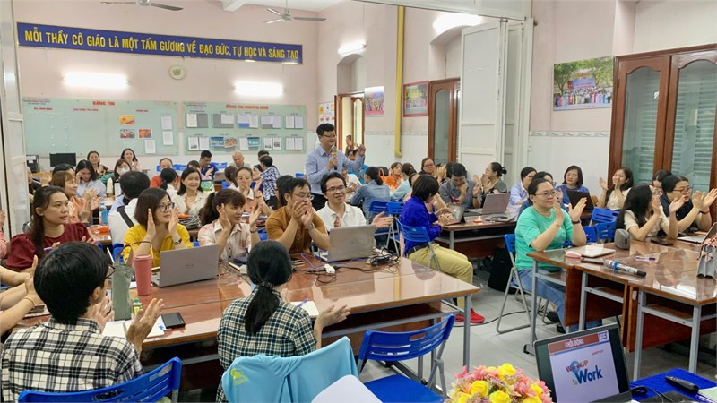 Tập huấn giáo viên hướng dẫn học sinh thực hiện nghiên cứu khoa học – nghiên cứu khoa học ứng dụng