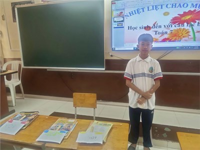 CLB  Em yêu Toán học  dành cho Khối  7 với chủ đề  Một số hình thức khuyến mãi trong kinh doanh 