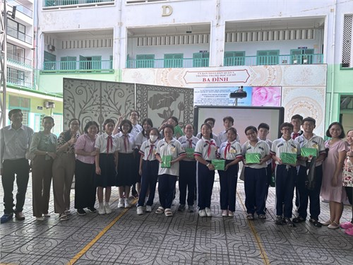 Kết quả hội thi khéo tay kỹ thuật quận 5