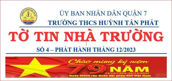 Tờ tin nhà trường số 4 - Tháng 12/2023