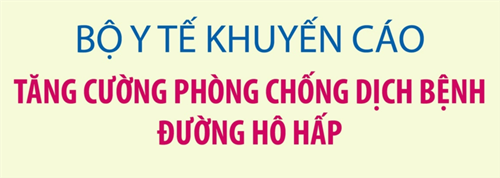 Phòng chống dịch bệnh đường hô hấp