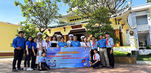 Chương trình  măng non sẵn sàng vì biên giới, biển đảo  năm học 2023 - 2024