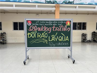 🌹chương trình  đổi rác lấy quà  🌹