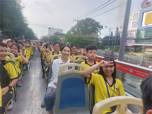 Hình ảnh Hoạt động học tập, trải nghiệm  Hành trình khám phá tri thức - Phát triển văn hóa đọc  năm học 2023-2024 Đợt 1, đợt 2