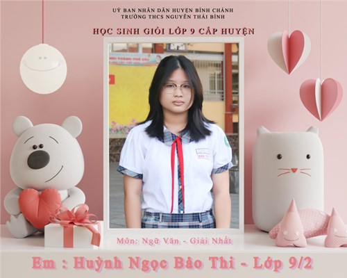 Học sinh giỏi huyện năm học 2023 - 2024