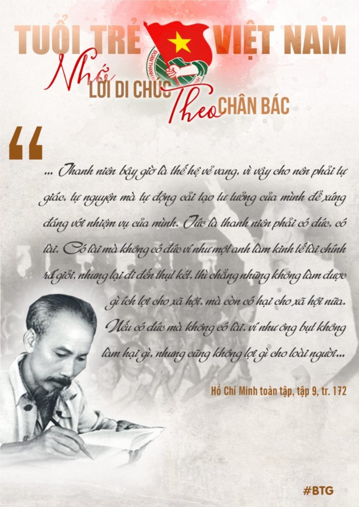 Học tập làm theo Bác