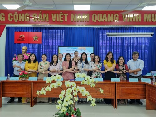 Trường THCS Phú Thọ tổ chức Hội nghị ký kết giao ước thi đua bậc THCS Quận 11 năm học 2023-2024