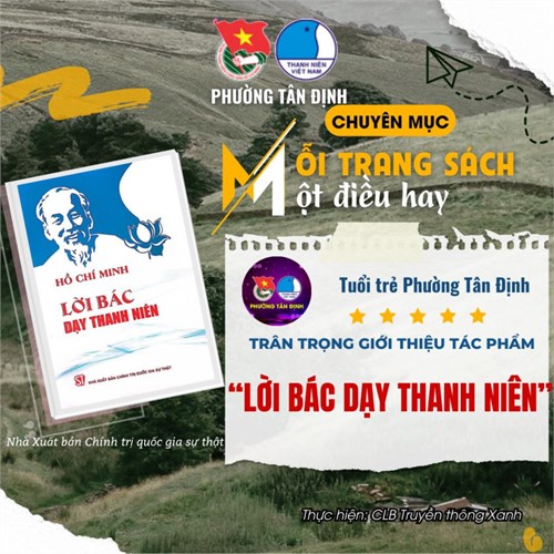 Giới thiệu tác phẩm  Lời Bác dạy thanh niên 