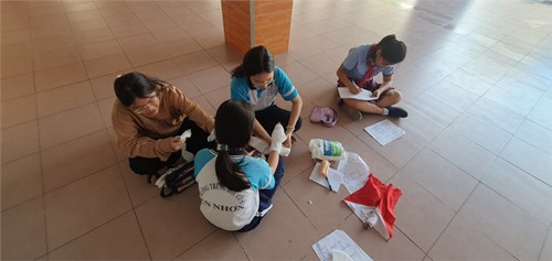 Trường THCS An Nhơn - Tập Huấn BCH Liên Đội.