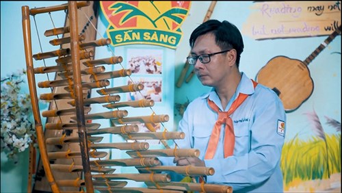 Liên Đội triển khai các Chi đội thực hiện sinh hoạt:  Giới thiệu nhạc cụ dân tộc .