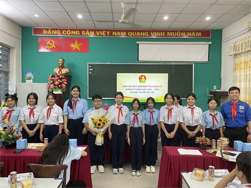 Đại hội liên đội thcs bàn cờ nhiệm kỳ 2023 – 2024