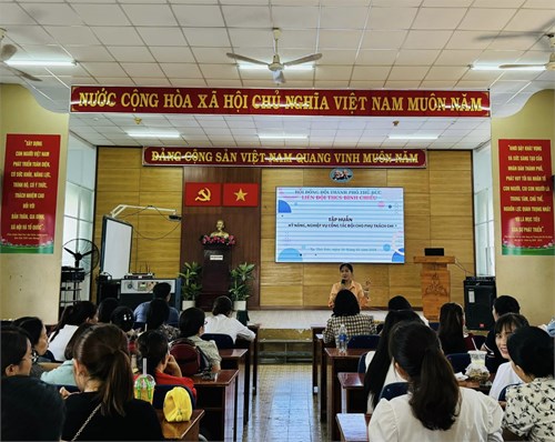 Tập huấn phụ trách chi