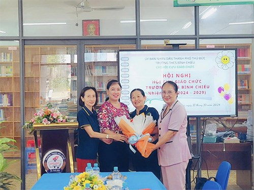 Thành lập Hội Cựu giáo chức trường THCS Bình Chiểu 2024