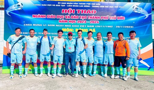 Hội thao ngành giáo dục thành phố Thủ Đức năm học 2023-2024