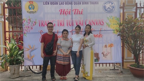 Hội thi trang trí túi vải Canvas - Chủ đề:  Mừng xuân Bình Thạnh 