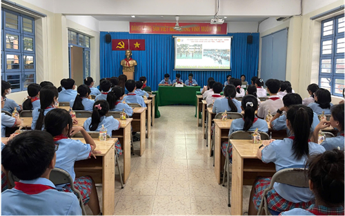 Đại hội liên đội trường thcs bình tân nhiệm kỳ 2024 - 2025