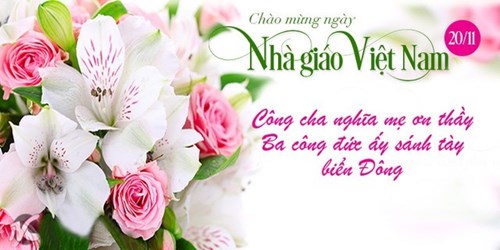 Những lời chúc ngày Nhà giáo Việt Nam 20/11 ý nghĩa và hay nhất