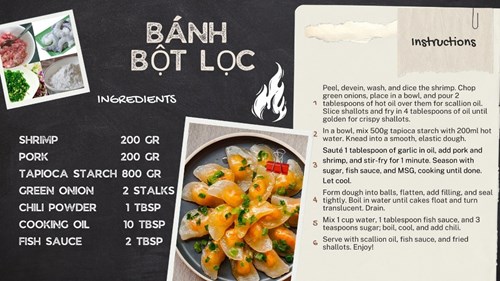 Vietnamese shrimp dumplings